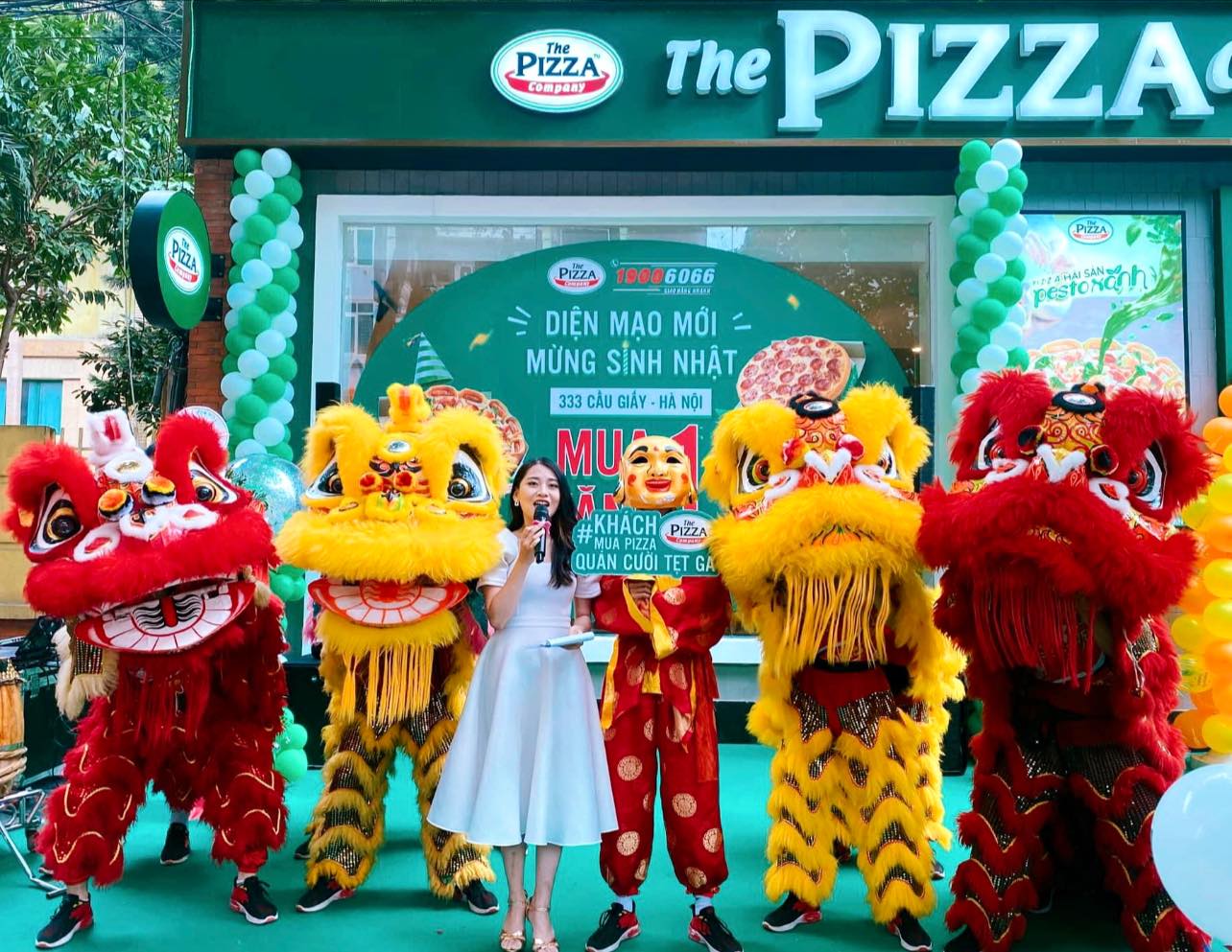 Khai trương :The PIZZA COMPANY 333 CẦU GIẤY